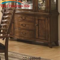 Avery Casual Buffet with Three Drawers and Two Cabinet by Coaster Furniture 