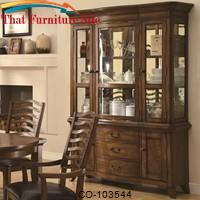 Avery Casual China Cabinet with Three Drawers and Mirrored Back Panels by Coaster Furniture 