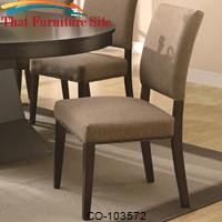 Myrtle Dining Side Chair w/ Nailhead Trimming by Coaster Furniture 