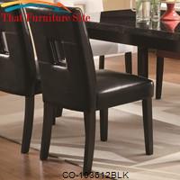 Newbridge Dining Side Chair w/ Plush Seating by Coaster Furniture 