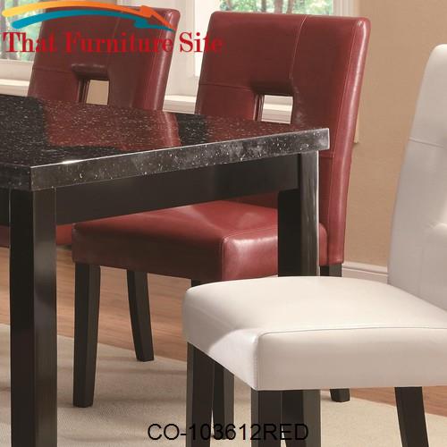 Newbridge Dining Side Chair w/ Plush Seating by Coaster Furniture  | A