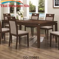Warren Dining Table by Coaster Furniture 
