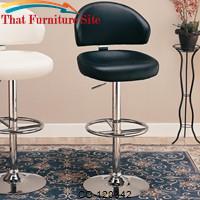 Dining Chairs and Bar Stools 29&quot; Upholstered Bar Chair with Adjustable Height by Coaster Furniture 