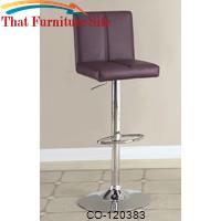Bar Units and Bar Tables Purple Adjustable Bar Stool by Coaster Furniture 
