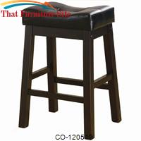 Sofie 24&quot; Upholstered Seat Bar Stool by Coaster Furniture 