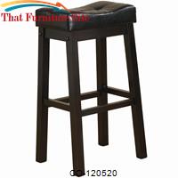 Sofie 29&quot; Bar Stool with Plush Upholstered Seat by Coaster Furniture 