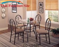 Odelia 5 Piece Dining Set by Coaster Furniture 