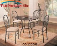 Halle 5 Piece Dining Set by Coaster Furniture 