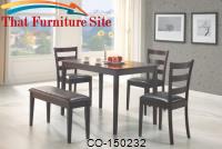 Taraval 5 Piece Dining Set by Coaster Furniture 