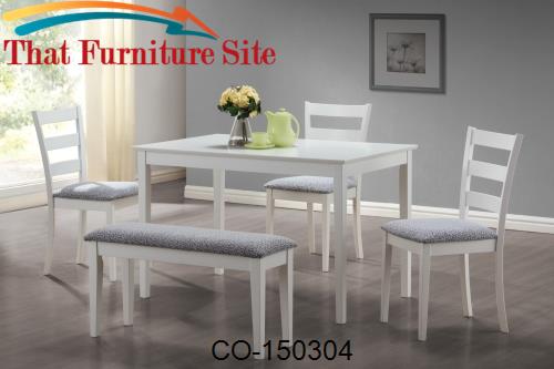 Knox Casual Contemporary 5 Piece Dining Set by Coaster Furniture  | Au