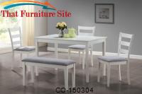 Knox Casual Contemporary 5 Piece Dining Set by Coaster Furniture 