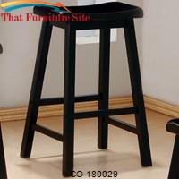 Dining Chairs and Bar Stools 29&quot; Wooden Bar Stool by Coaster Furniture 