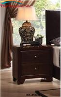 Conner Nightstand w/ Faux Marble Top by Coaster Furniture 
