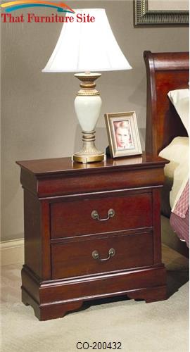 The Louis Philippe Collection - Louis Philippe 2-drawer Nightstand