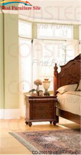 Isabella 3 Drawer Nightstand by Coaster Furniture  | Austin