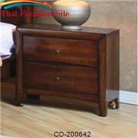 Hillary and Scottsdale 2 Drawer Nightstand by Coaster Furniture 