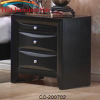 Briana 2 Drawer Nightstand with Tray by Coaster Furniture 