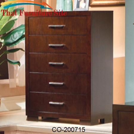 Coaster Furniture 203987N Louis Philippe Cappuccino Lingerie Chest