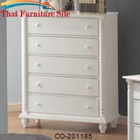 Kayla 5 Drawer Chest by Coaster Furniture 