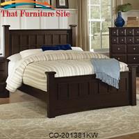 Harbor California King Panel Post Bed by Coaster Furniture 