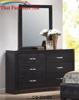 Dylan Faux Leather 6 Drawer Dresser by Coaster Furniture 