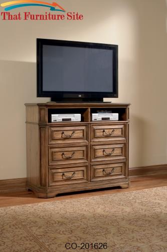 Edgewood Media Chest with 6 Drawers by Coaster Furniture  | Austin