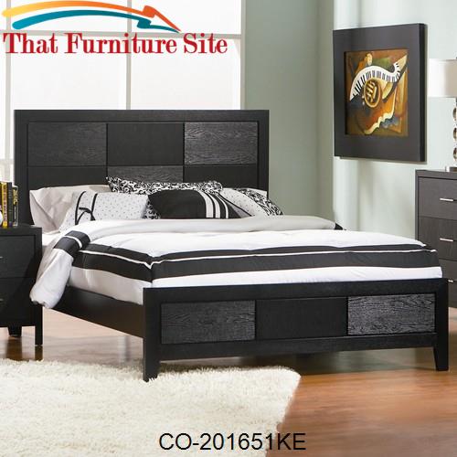 Grove King Headboard and Footboard Bed by Coaster Furniture  | Austin