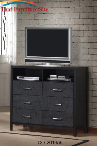 Grove 6 Drawer Media Chest by Coaster Furniture  | Austin