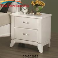 Eleanor 2 Drawer Bedside Table by Coaster Furniture 