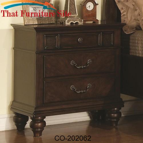Sidney Nightstand with 2 Drawers by Coaster Furniture  | Austin