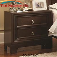 Nortin Nightstand w/ 2 Drawers by Coaster Furniture 