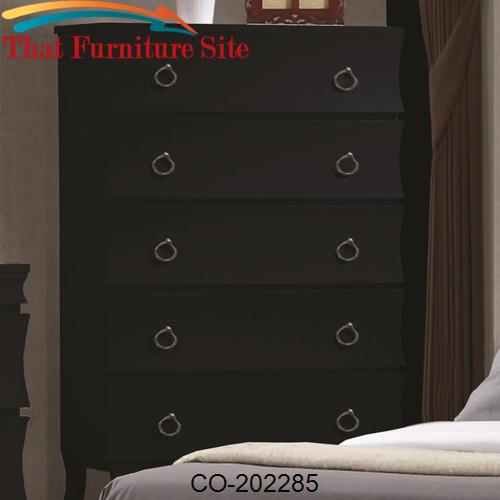 Holland Casual Chest of Five Drawers by Coaster Furniture  | Austin