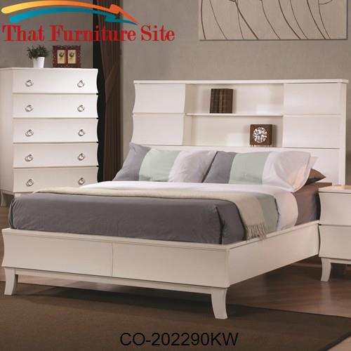 Holland California King Casual Bookcase Bed by Coaster Furniture  | Au