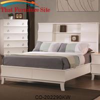 Holland California King Casual Bookcase Bed by Coaster Furniture 