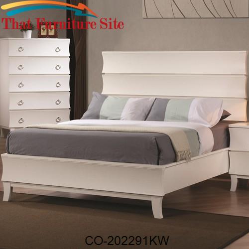 Holland California King Casual Bed by Coaster Furniture  | Austin