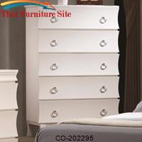 Holland Casual Chest of Five Drawers by Coaster Furniture 