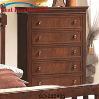 Montgomery Drawer Chest w/ Crowned Top by Coaster Furniture 