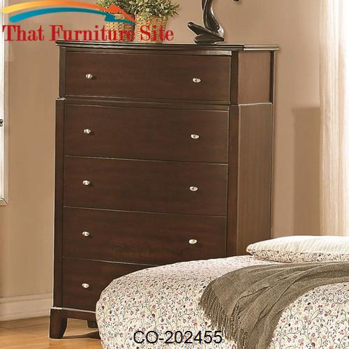 Addley Tall Chest of Drawers by Coaster Furniture  | Austin