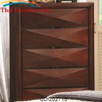 Bree Transitional Five Drawer Chest of Drawers by Coaster Furniture 