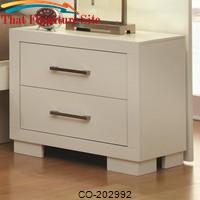 Jessica Nightstand w/ 2 Drawers by Coaster Furniture 