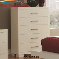Jessica 5 Drawer Chest by Coaster Furniture 