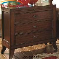 Ortiz Casual Three Drawer Night Stand by Coaster Furniture 