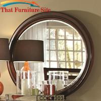 Ortiz Casual Round Mirror by Coaster Furniture 