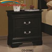 Louis Philippe 2 Drawer Night Stand by Coaster Furniture  | Austin