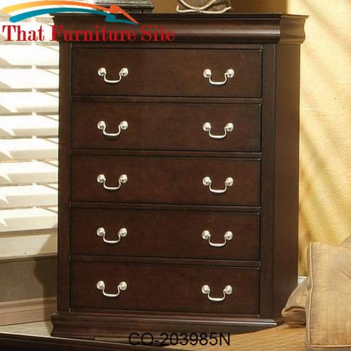 Coaster Louis Philippe Traditional 6-Drawer Wood Dresser in