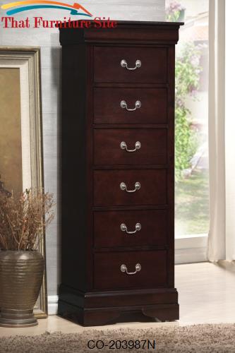 Coaster Louis Philippe 5-Drawer Chest, Cappuccino