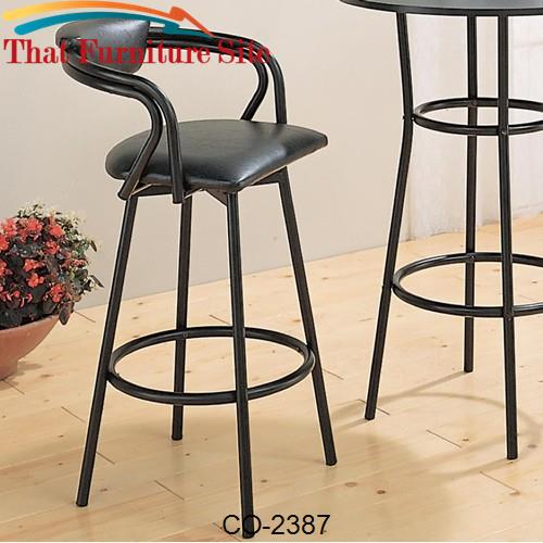 Dixie Upholstered Bar Stool by Coaster Furniture  | Austin