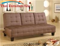 Sofa bed TAN constructed of a kiln dried hardwood frame by Coaster Furniture 