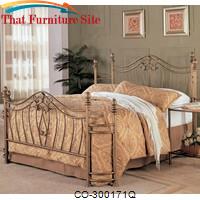 Singleton Queen Iron Bed by Coaster Furniture 
