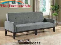 Casyal Sofa Bed is Durable  Blue / Gray Microfiber Fabric by Coaster Furniture 